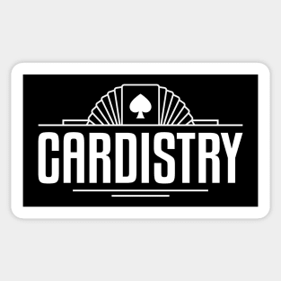 The Cardistry - White Version Sticker